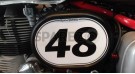 Genuine Royal Enfield Classic 350cc 500cc LH Number Board - SPAREZO